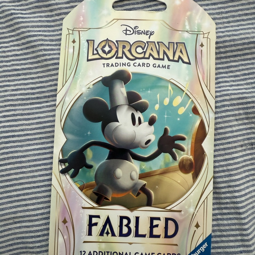 NWT Disney Lorcana Trading Card Game Pack